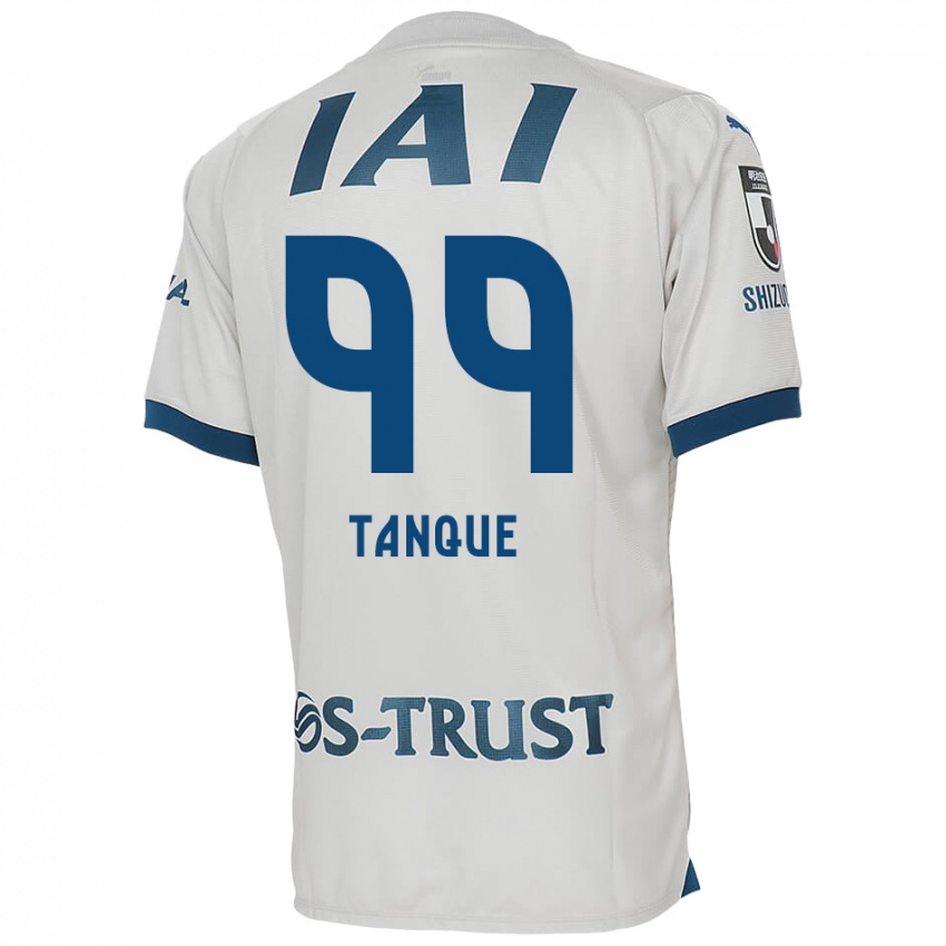 Niño Camiseta Douglas Tanque #99 Blanco Azul 2ª Equipación 2024/25 La Camisa Perú