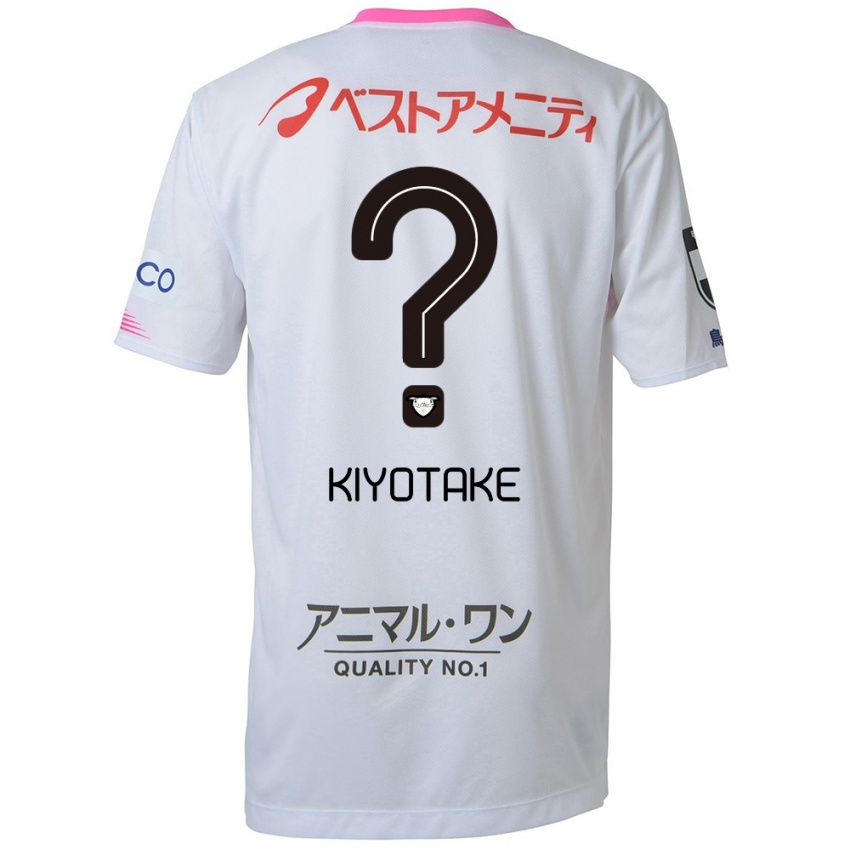 Niño Camiseta Hiroshi Kiyotake #0 Blanco Azul Rosa 2ª Equipación 2024/25 La Camisa Perú