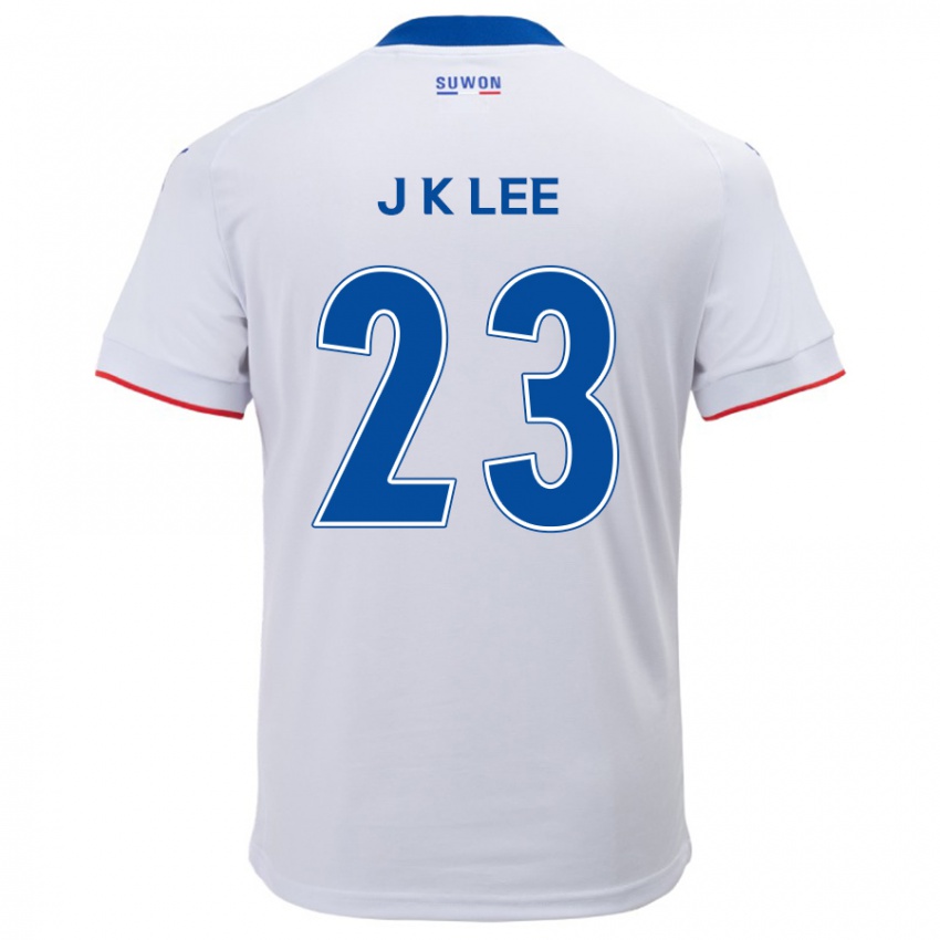 Niño Camiseta Ki-Je Lee #23 Blanco Azul 2ª Equipación 2024/25 La Camisa Perú