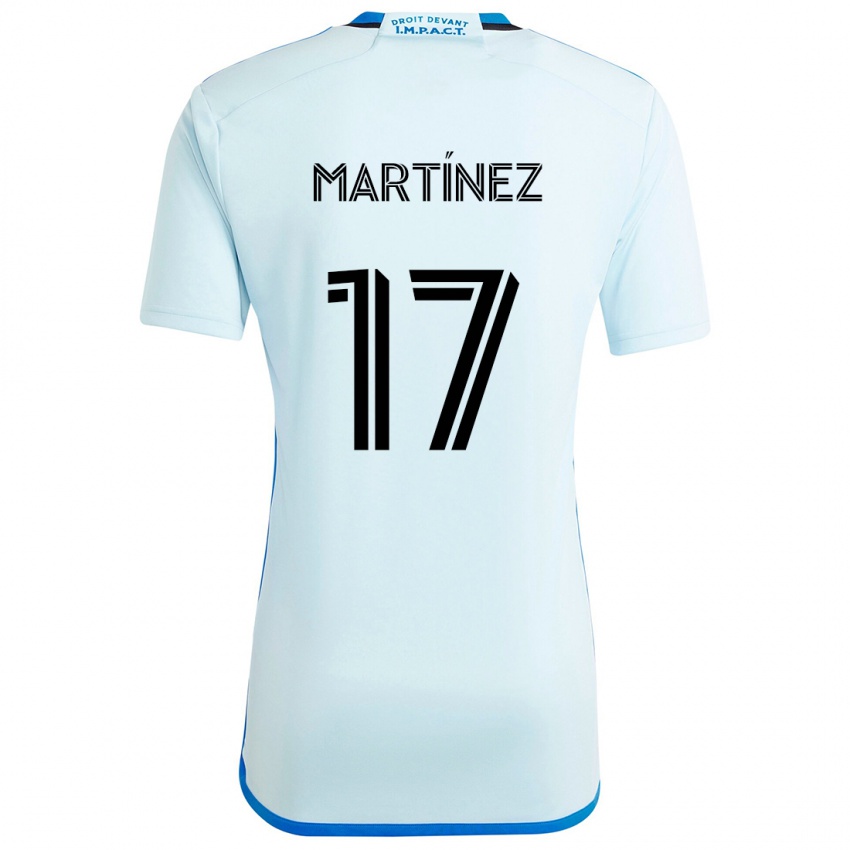 Niño Camiseta Josef Martínez #17 Azul Hielo 2ª Equipación 2024/25 La Camisa Perú