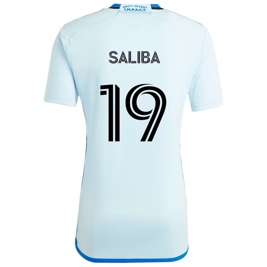 Niño Camiseta Nathan-Dylan Saliba #19 Azul Hielo 2ª Equipación 2024/25 La Camisa Perú