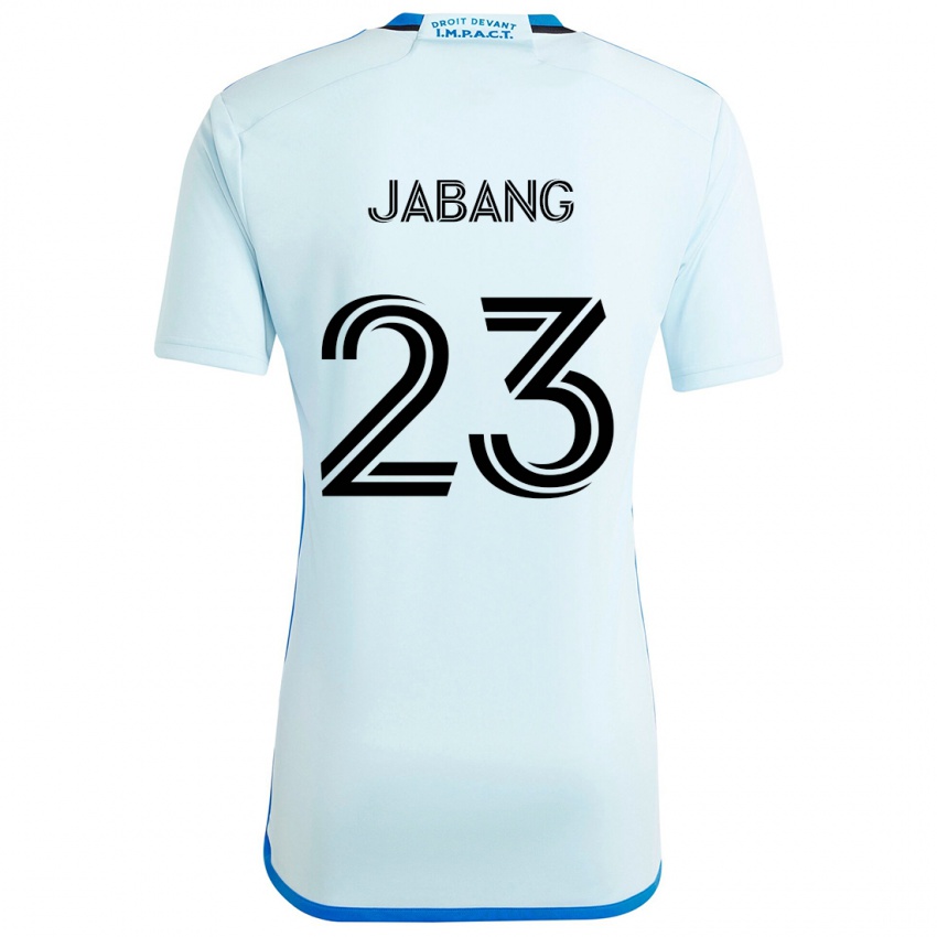 Niño Camiseta Ousman Jabang #23 Azul Hielo 2ª Equipación 2024/25 La Camisa Perú