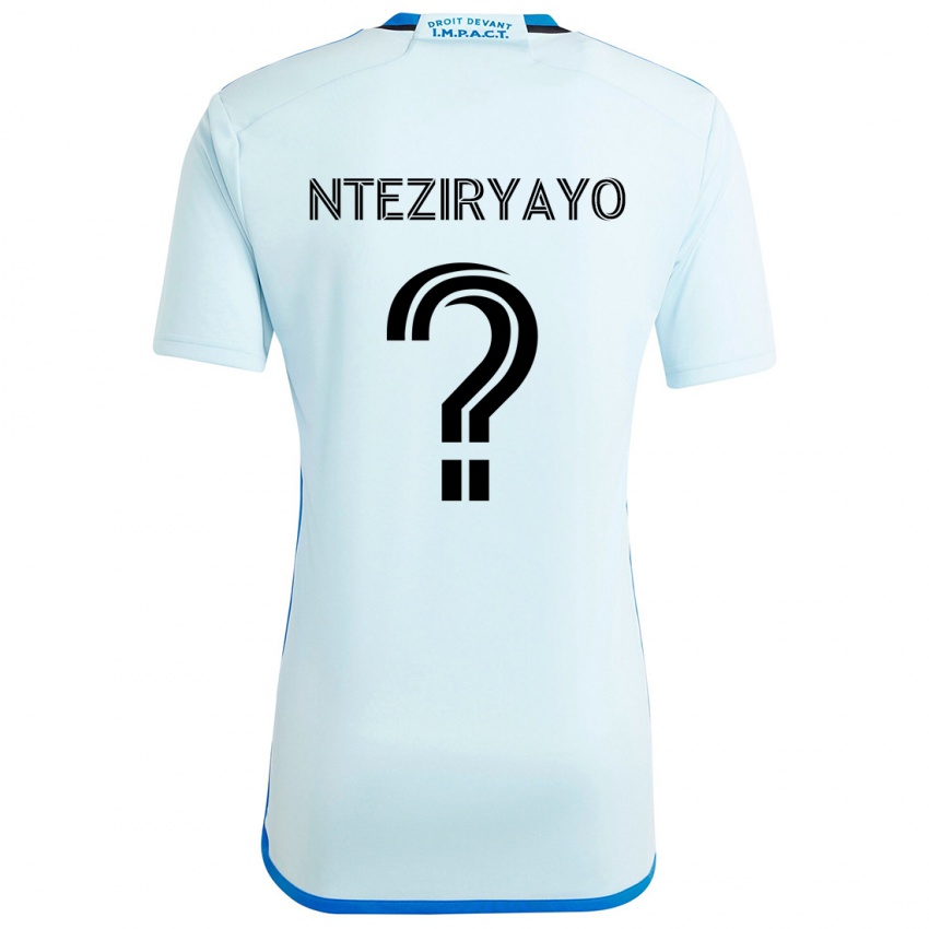 Niño Camiseta Josh Nteziryayo #0 Azul Hielo 2ª Equipación 2024/25 La Camisa Perú