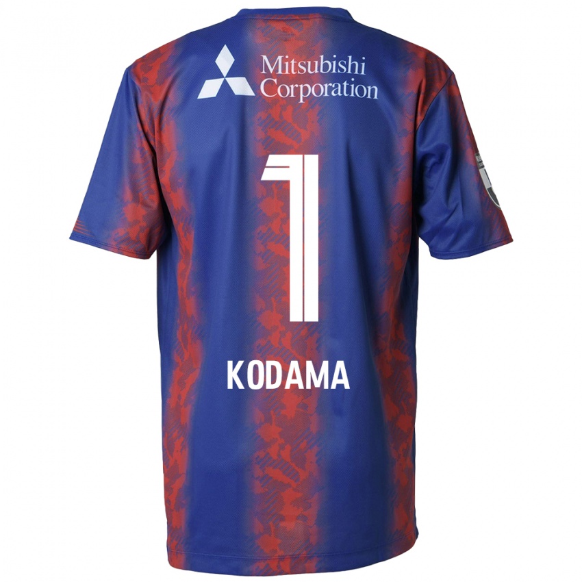 Hombre Camiseta Tsuyoshi Kodama #1 Azul Rojo 1ª Equipación 2024/25 La Camisa Perú