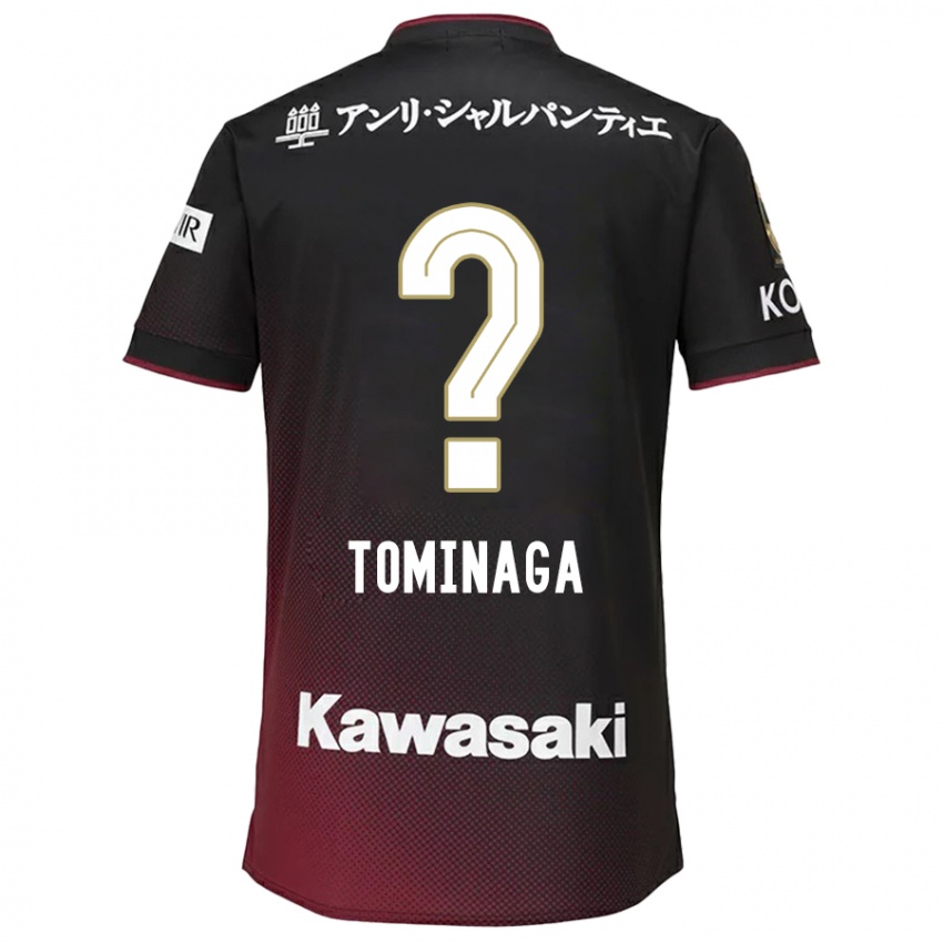 Hombre Camiseta Niina Tominaga #0 Negro Rojo 1ª Equipación 2024/25 La Camisa Perú