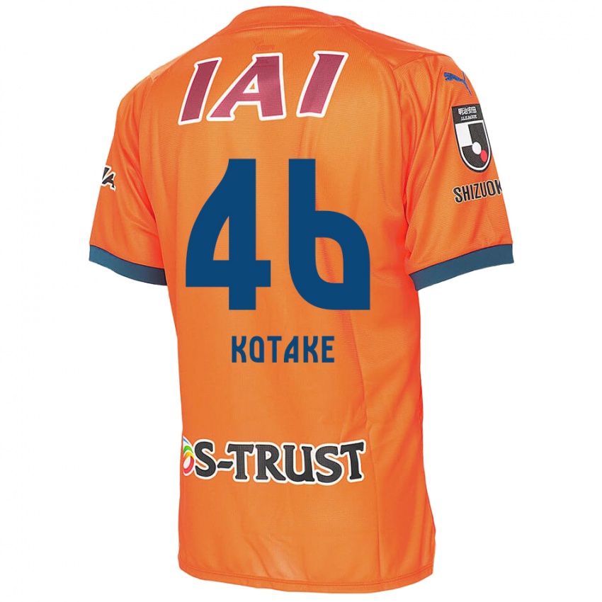 Hombre Camiseta Sean Kotake #46 Naranja Azul 1ª Equipación 2024/25 La Camisa Perú