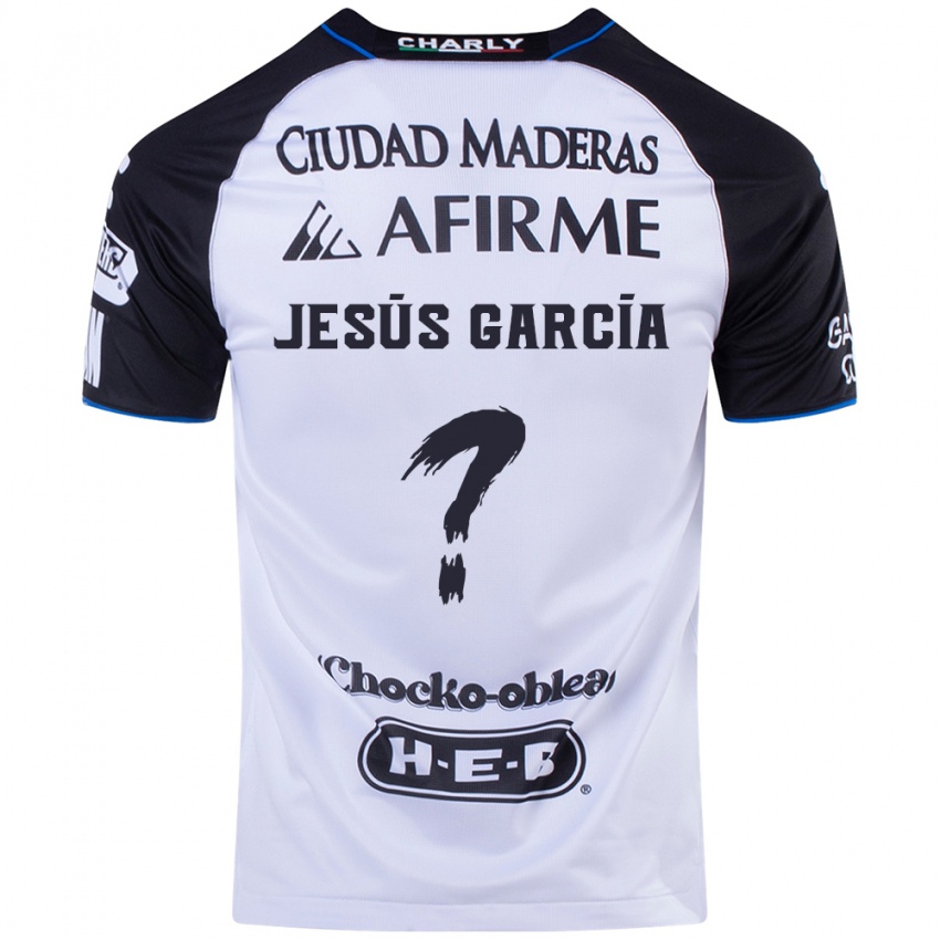 Hombre Camiseta Jesús García #0 Azul Negro 1ª Equipación 2024/25 La Camisa Perú