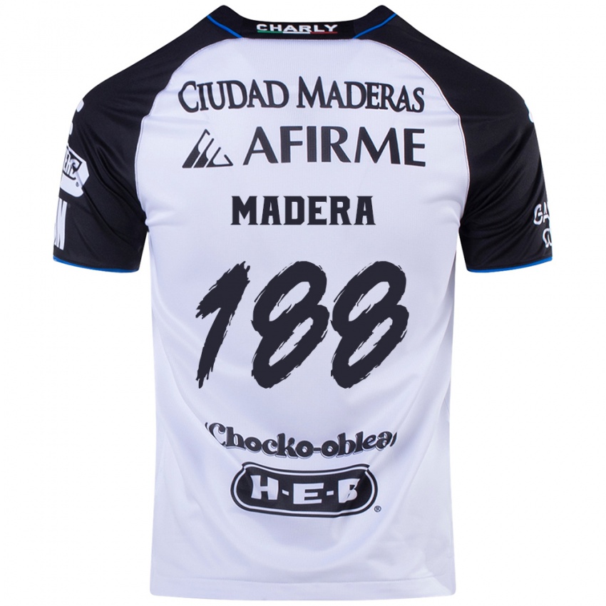 Hombre Camiseta Héctor Madera #188 Azul Negro 1ª Equipación 2024/25 La Camisa Perú