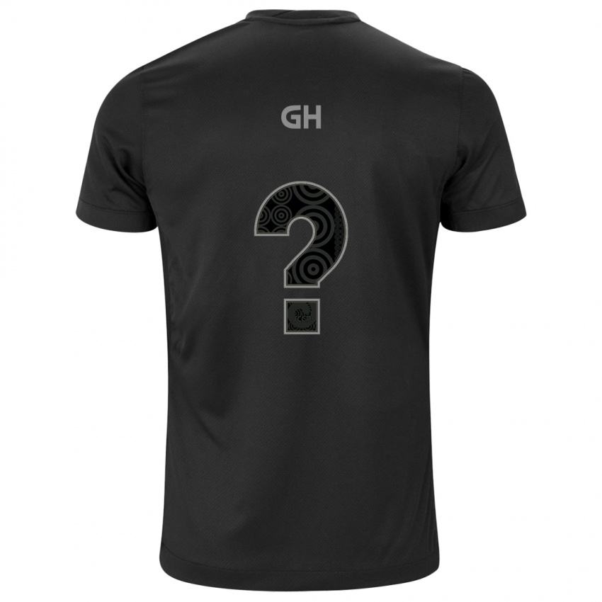 Hombre Camiseta Gh #0 Negro 2ª Equipación 2024/25 La Camisa Perú