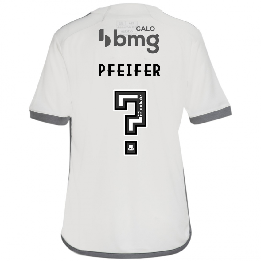 Hombre Camiseta Gabriel Pfeifer #0 Blanquecino 2ª Equipación 2024/25 La Camisa Perú