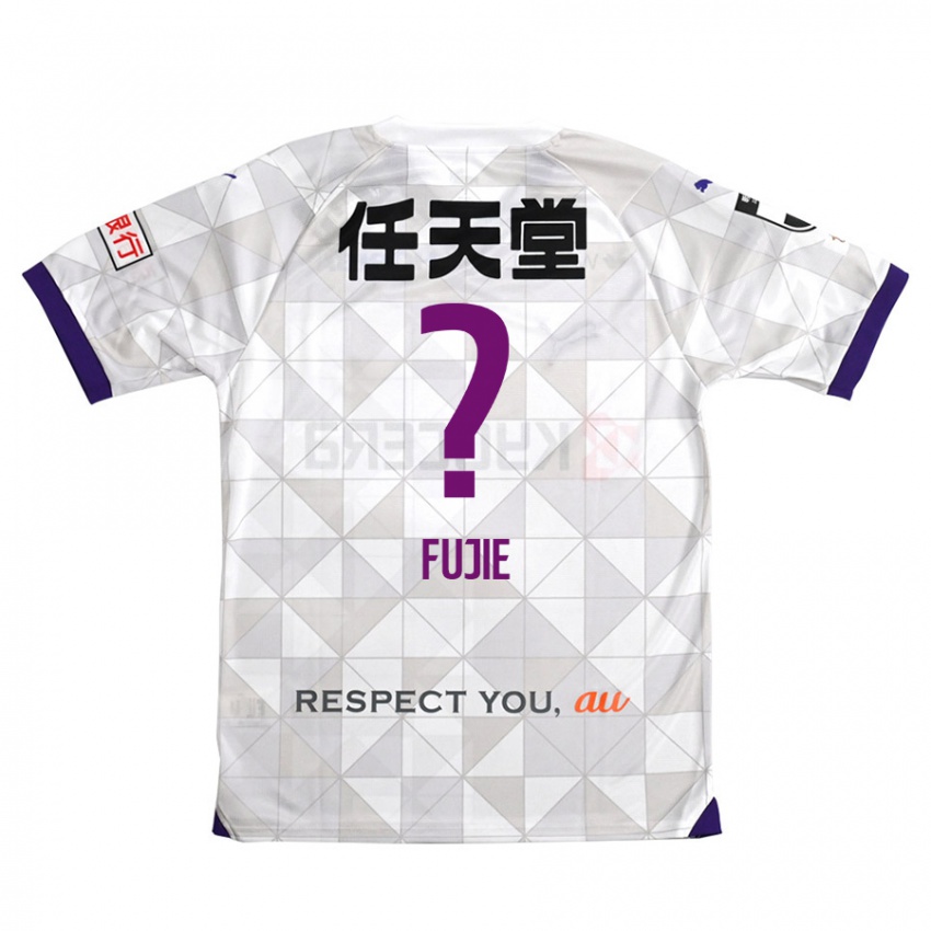 Hombre Camiseta Arumu Fujie #0 Blanco Morado 2ª Equipación 2024/25 La Camisa Perú