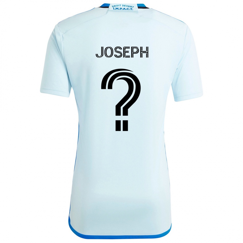 Hombre Camiseta Sebastien Joseph #0 Azul Hielo 2ª Equipación 2024/25 La Camisa Perú