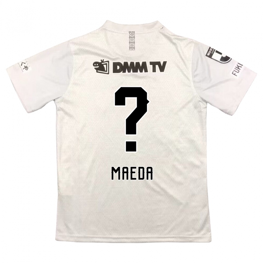 Mujer Camiseta Ichika Maeda #0 Gris Negro 2ª Equipación 2024/25 La Camisa Perú