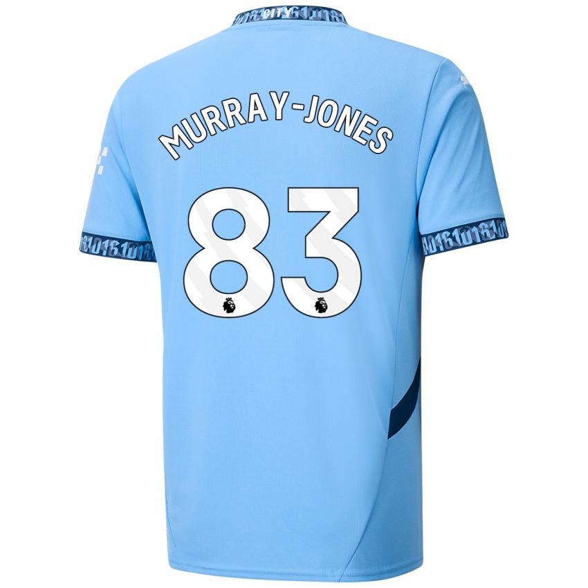 Niño Camiseta George Murray-Jones #83 Azul Marino 1ª Equipación 2024/25 La Camisa Perú