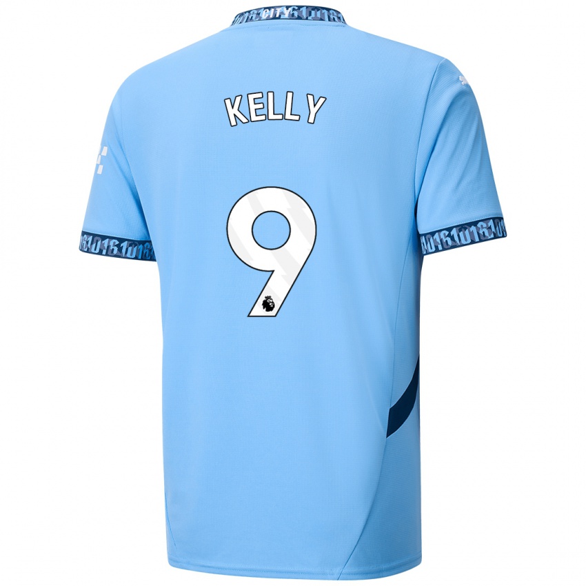 Niño Camiseta Chloe Kelly #9 Azul Marino 1ª Equipación 2024/25 La Camisa Perú