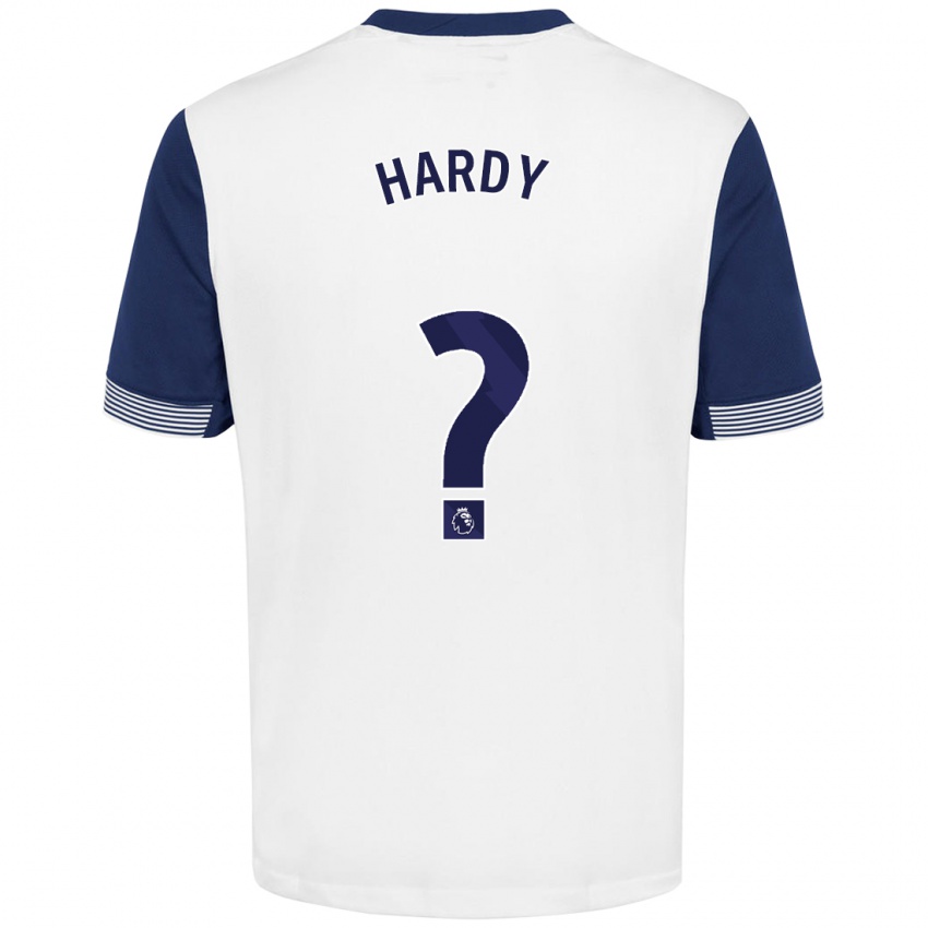 Niño Camiseta Malachi Hardy #0 Blanco Azul 1ª Equipación 2024/25 La Camisa Perú