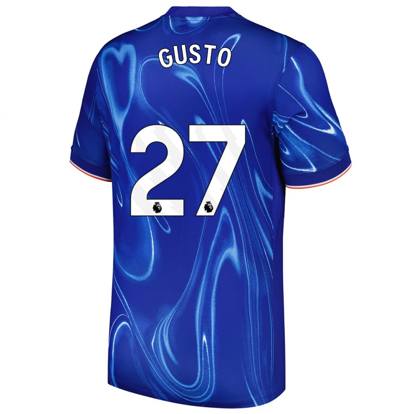 Niño Camiseta Malo Gusto #27 Azul Blanco 1ª Equipación 2024/25 La Camisa Perú