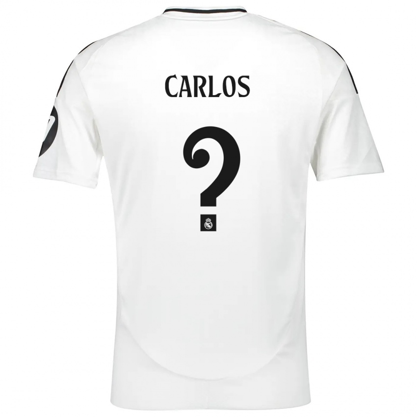 Niño Camiseta Carlos Sánchez #0 Blanco 1ª Equipación 2024/25 La Camisa Perú