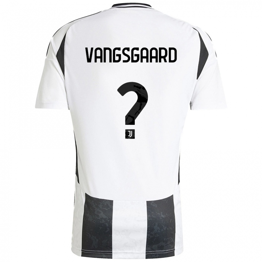 Niño Camiseta Amalie Vangsgaard #0 Blanco Negro 1ª Equipación 2024/25 La Camisa Perú