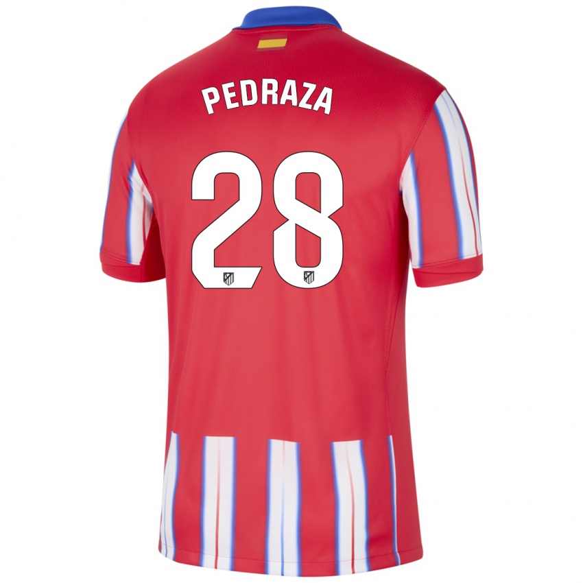 Niño Camiseta Alfredo Pedraza #28 Rojo Blanco Azul 1ª Equipación 2024/25 La Camisa Perú