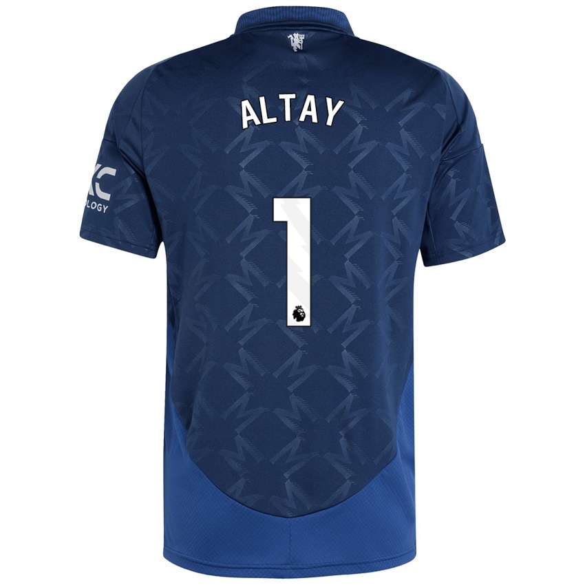 Niño Camiseta Altay Bayindir #1 Índigo 2ª Equipación 2024/25 La Camisa Perú