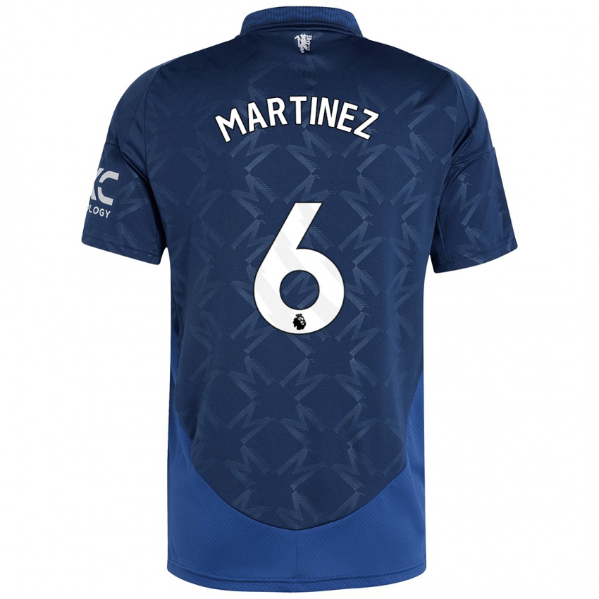 Niño Camiseta Lisandro Martínez #6 Índigo 2ª Equipación 2024/25 La Camisa Perú