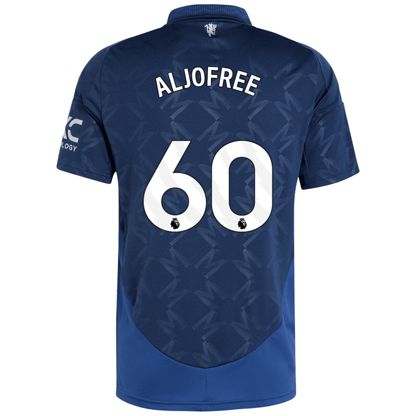 Niño Camiseta Sonny Aljofree #60 Índigo 2ª Equipación 2024/25 La Camisa Perú