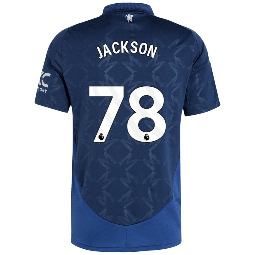 Niño Camiseta Louis Jackson #78 Índigo 2ª Equipación 2024/25 La Camisa Perú