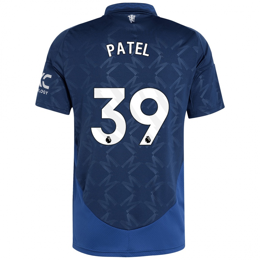 Niño Camiseta Safia Middleton-Patel #39 Índigo 2ª Equipación 2024/25 La Camisa Perú