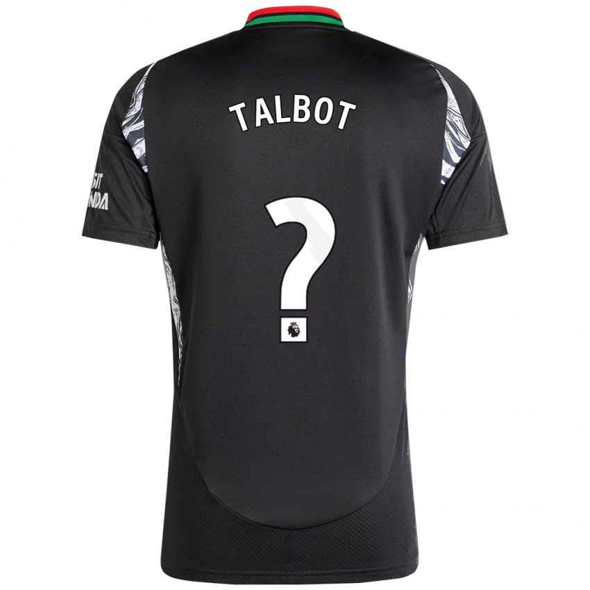 Niño Camiseta Jack Talbot #0 Negro 2ª Equipación 2024/25 La Camisa Perú