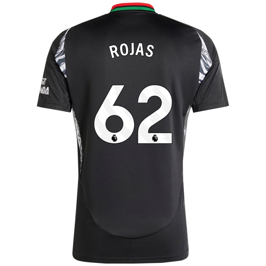 Niño Camiseta Alexei Rojas #62 Negro 2ª Equipación 2024/25 La Camisa Perú