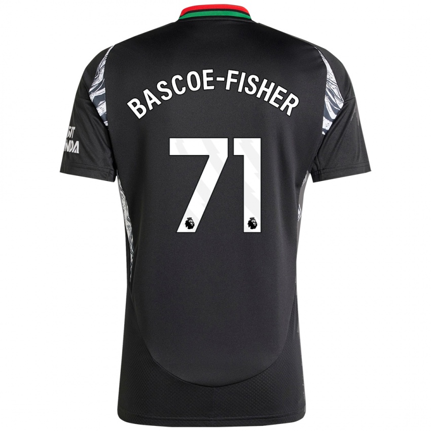 Niño Camiseta Jakai Bascoe-Fisher #71 Negro 2ª Equipación 2024/25 La Camisa Perú