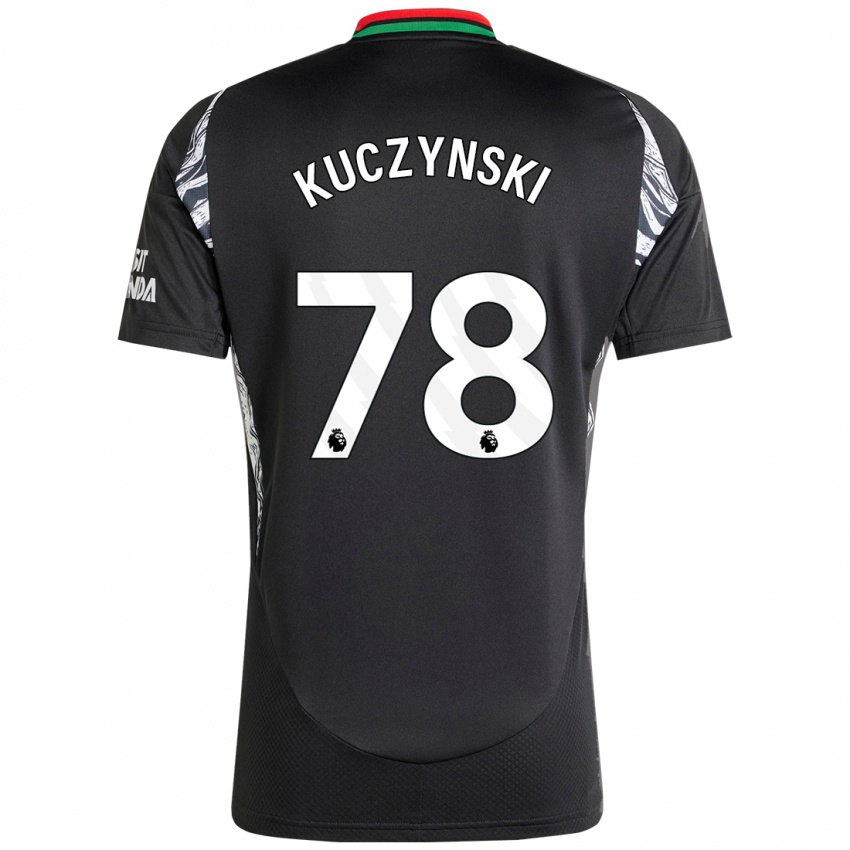 Niño Camiseta Max Kuczynski #78 Negro 2ª Equipación 2024/25 La Camisa Perú