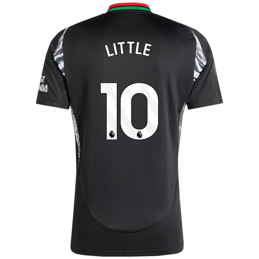 Niño Camiseta Kim Little #10 Negro 2ª Equipación 2024/25 La Camisa Perú