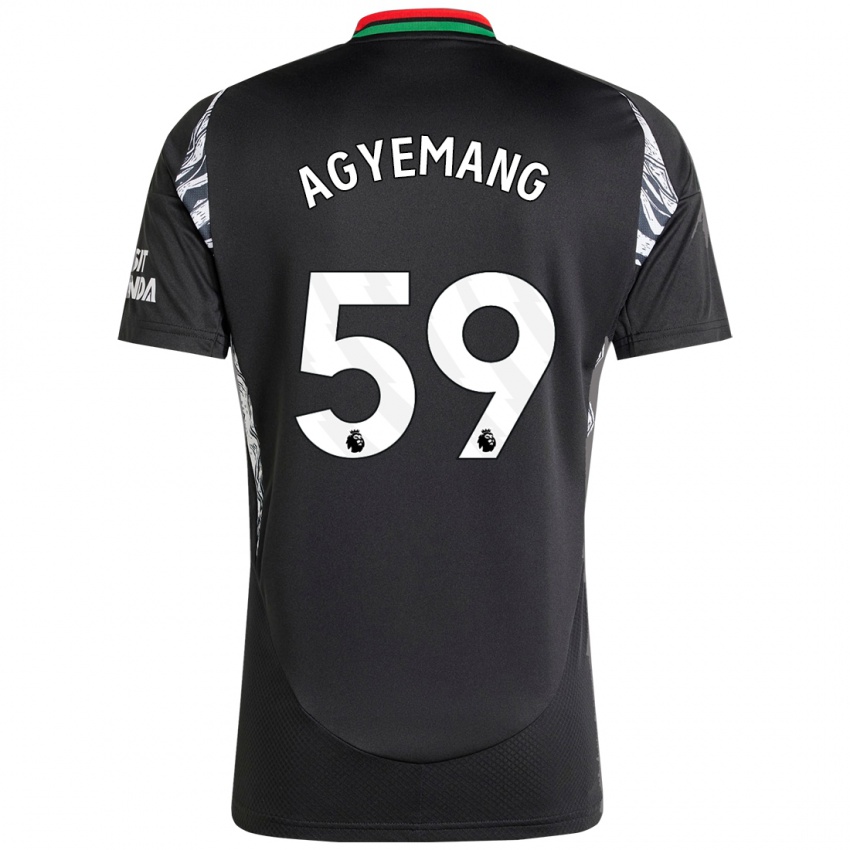 Niño Camiseta Michelle Agyemang #59 Negro 2ª Equipación 2024/25 La Camisa Perú