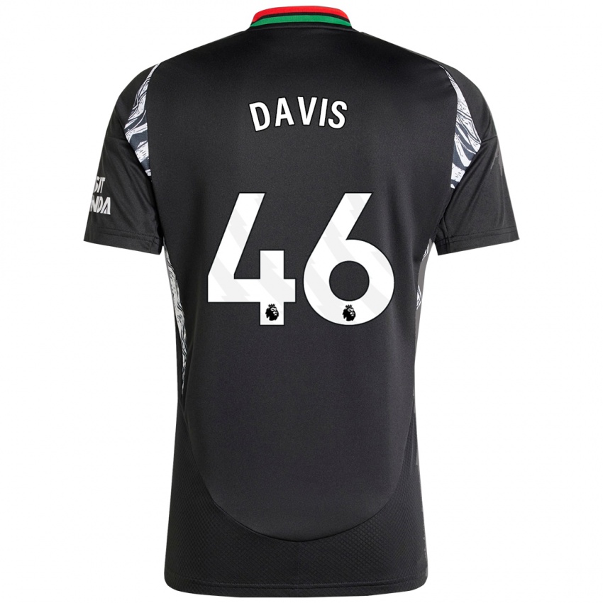 Niño Camiseta Timi Davis #46 Negro 2ª Equipación 2024/25 La Camisa Perú