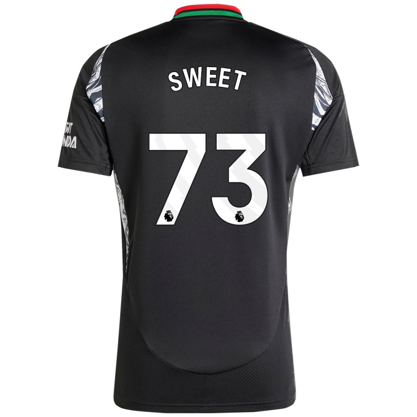 Niño Camiseta James Sweet #73 Negro 2ª Equipación 2024/25 La Camisa Perú