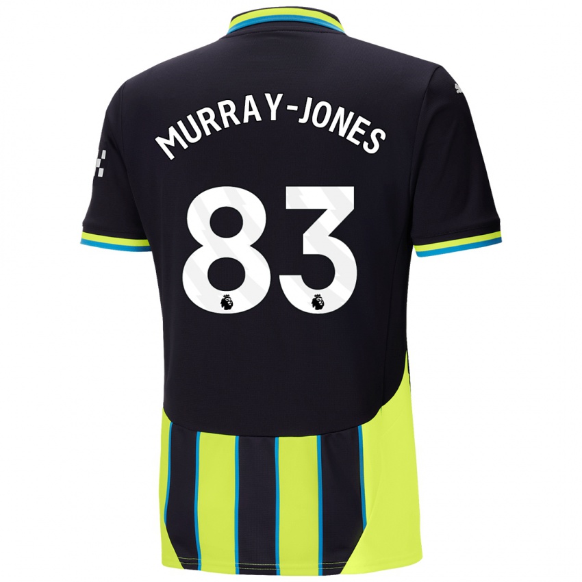 Niño Camiseta George Murray-Jones #83 Azul Amarillo 2ª Equipación 2024/25 La Camisa Perú