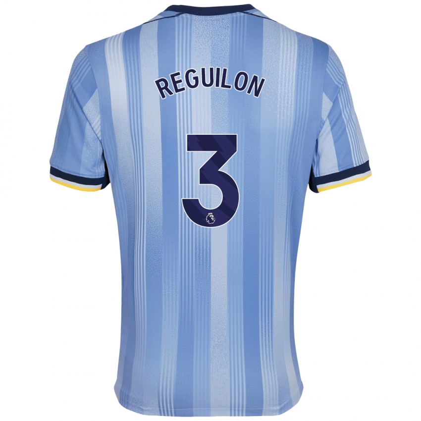 Niño Camiseta Sergio Reguilon #3 Azul Claro 2ª Equipación 2024/25 La Camisa Perú