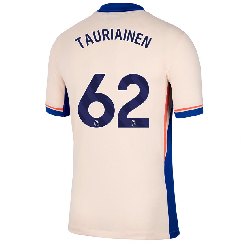 Niño Camiseta Jimi Tauriainen #62 Beige Claro 2ª Equipación 2024/25 La Camisa Perú