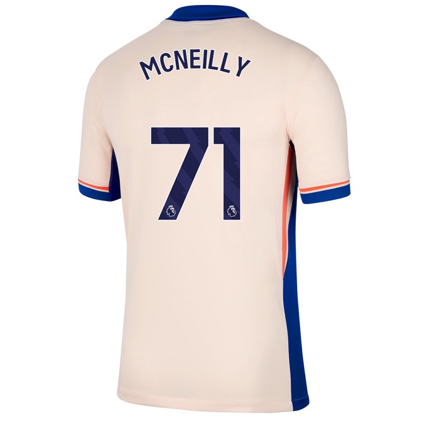 Niño Camiseta Donnell Mcneilly #71 Beige Claro 2ª Equipación 2024/25 La Camisa Perú