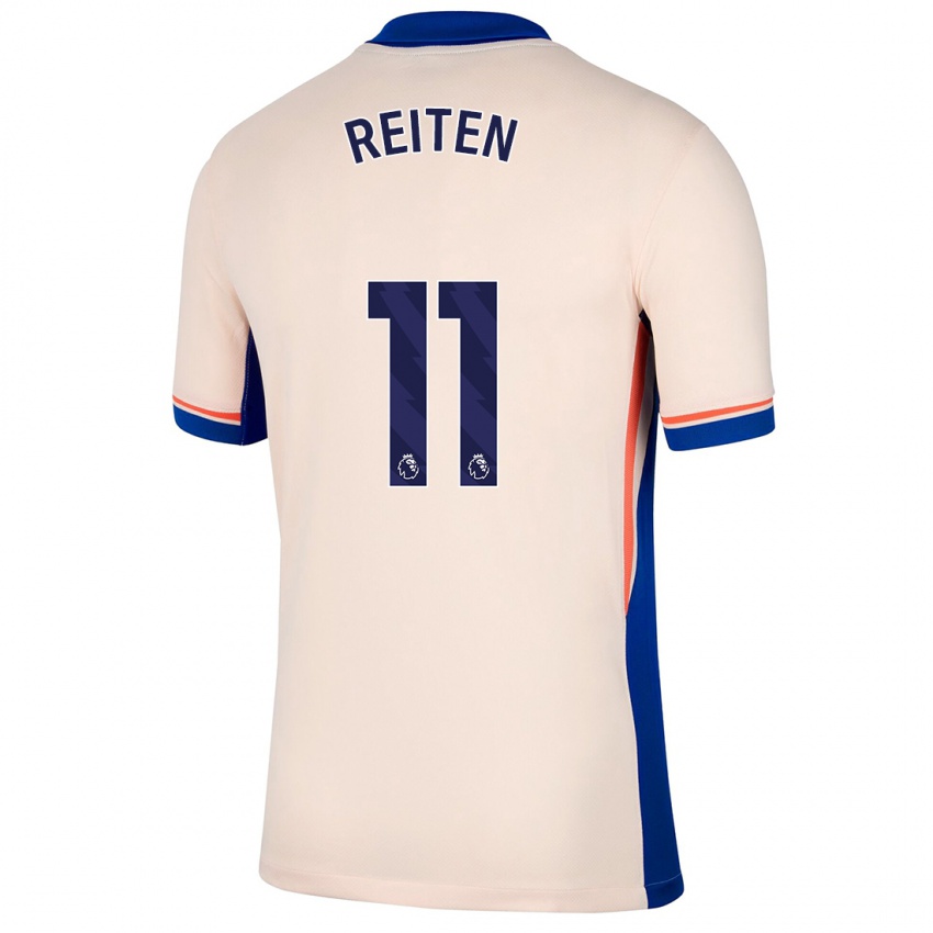 Niño Camiseta Guro Reiten #11 Beige Claro 2ª Equipación 2024/25 La Camisa Perú