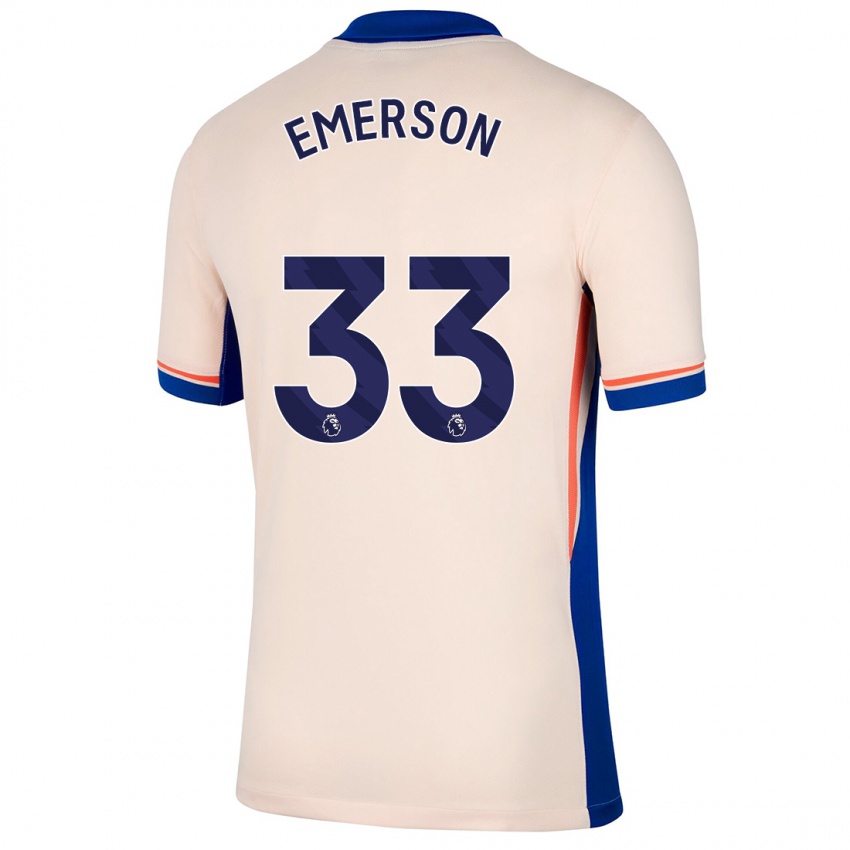 Niño Camiseta Emerson #33 Beige Claro 2ª Equipación 2024/25 La Camisa Perú