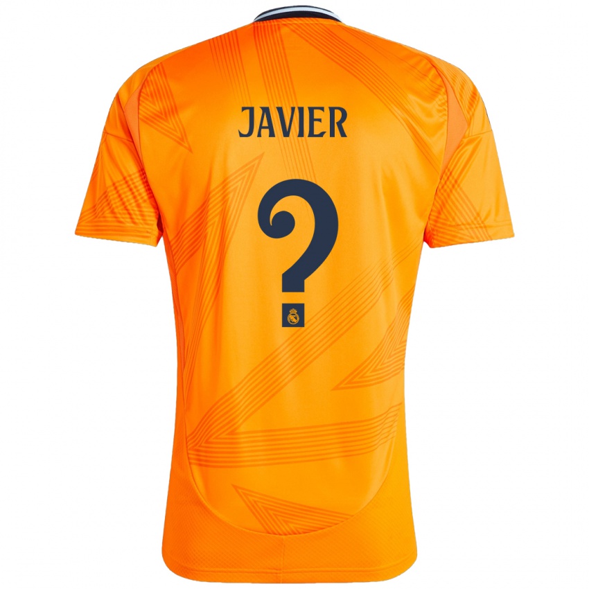 Niño Camiseta Javier Navarro #0 Naranja 2ª Equipación 2024/25 La Camisa Perú