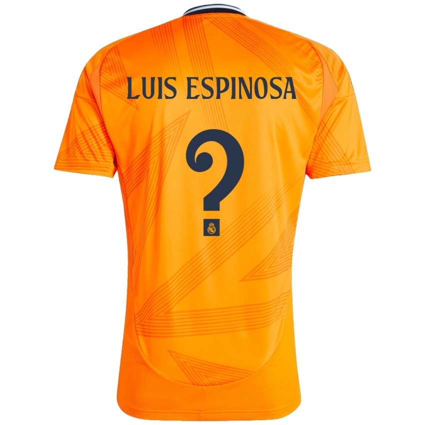 Niño Camiseta José Luis Espinosa #0 Naranja 2ª Equipación 2024/25 La Camisa Perú