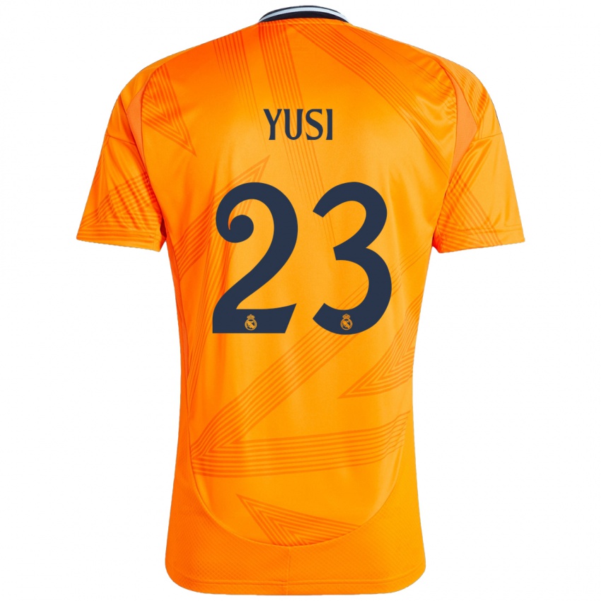 Niño Camiseta Yusi #23 Naranja 2ª Equipación 2024/25 La Camisa Perú