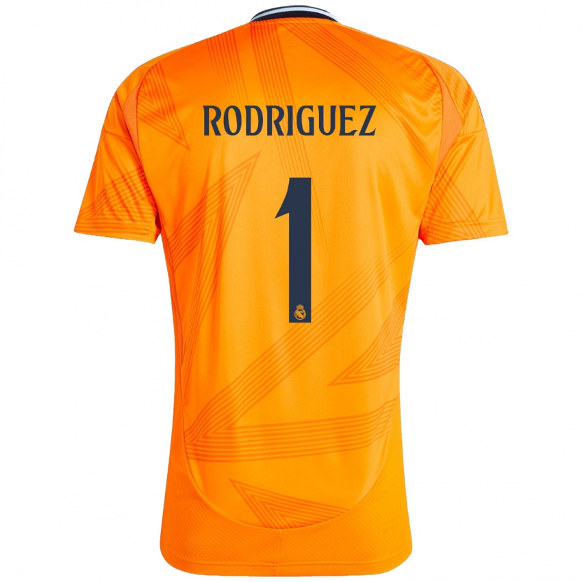 Niño Camiseta Misa Rodriguez #1 Naranja 2ª Equipación 2024/25 La Camisa Perú