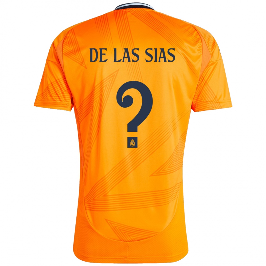 Niño Camiseta Marcos De Las Sias #0 Naranja 2ª Equipación 2024/25 La Camisa Perú