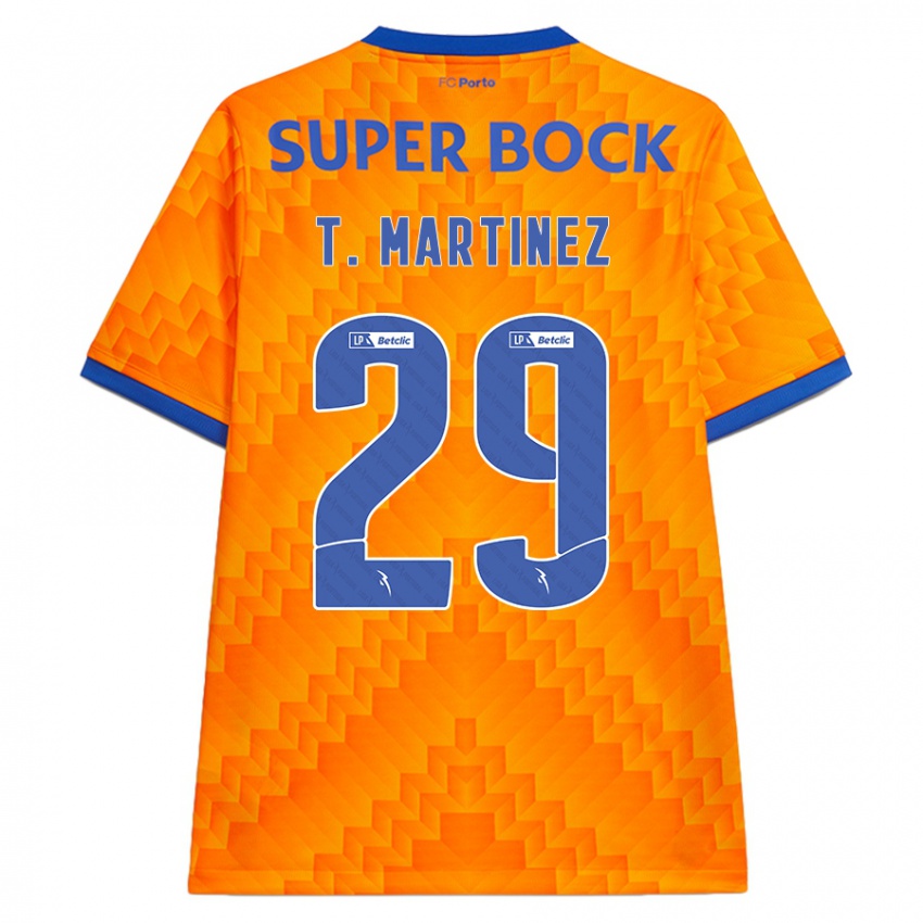 Niño Camiseta Toni Martinez #29 Naranja 2ª Equipación 2024/25 La Camisa Perú