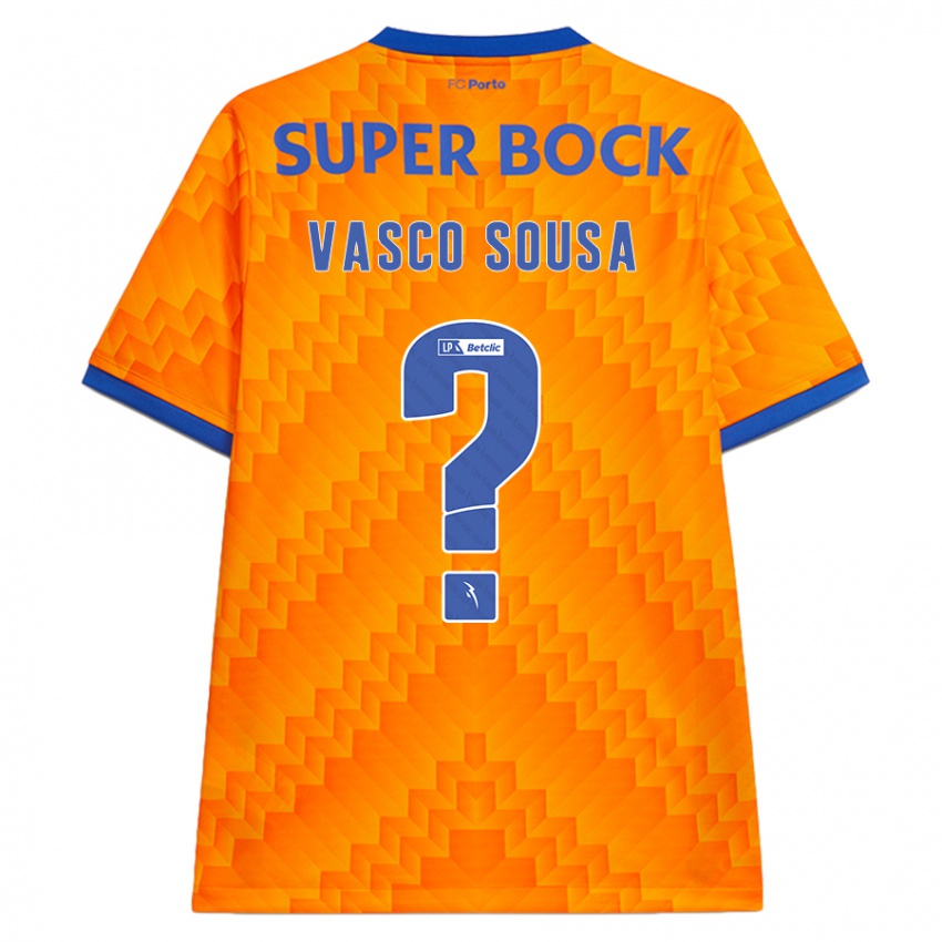 Niño Camiseta Vasco Sousa #0 Naranja 2ª Equipación 2024/25 La Camisa Perú